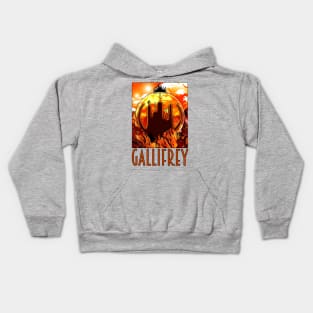 Visit Gallifrey! Kids Hoodie